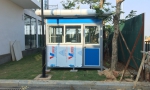 Bốt gác khung thép cỡ lớn
