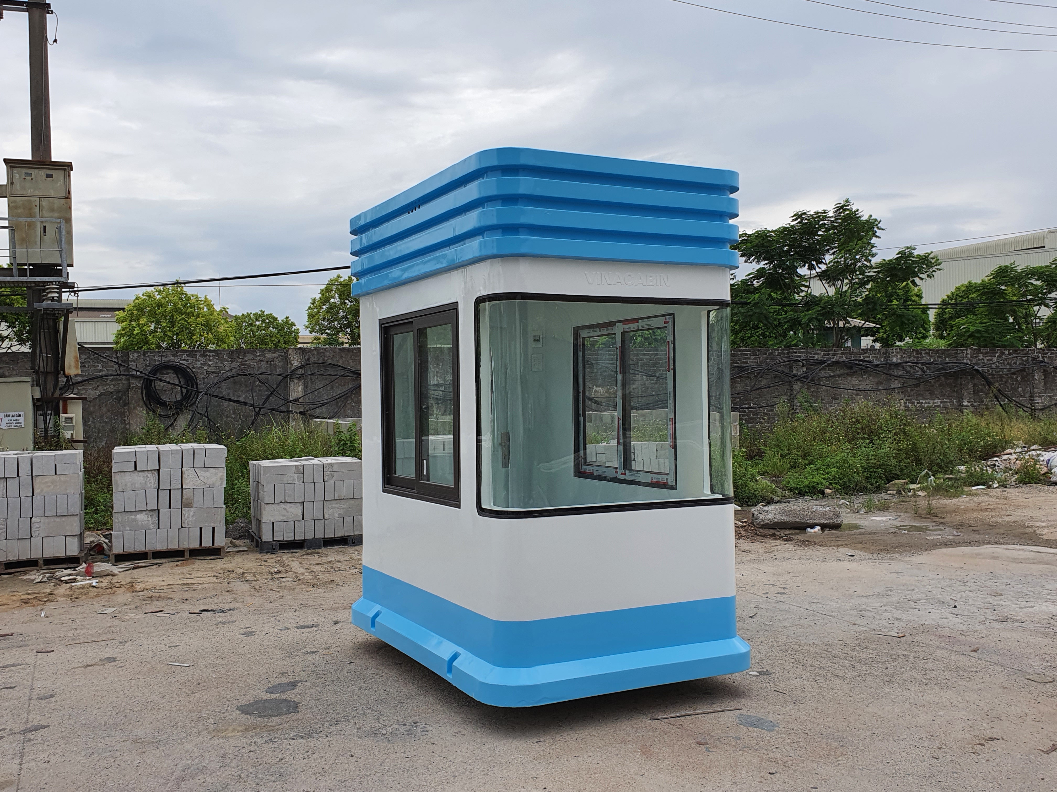 Cabin trạm thu phí cầu đường