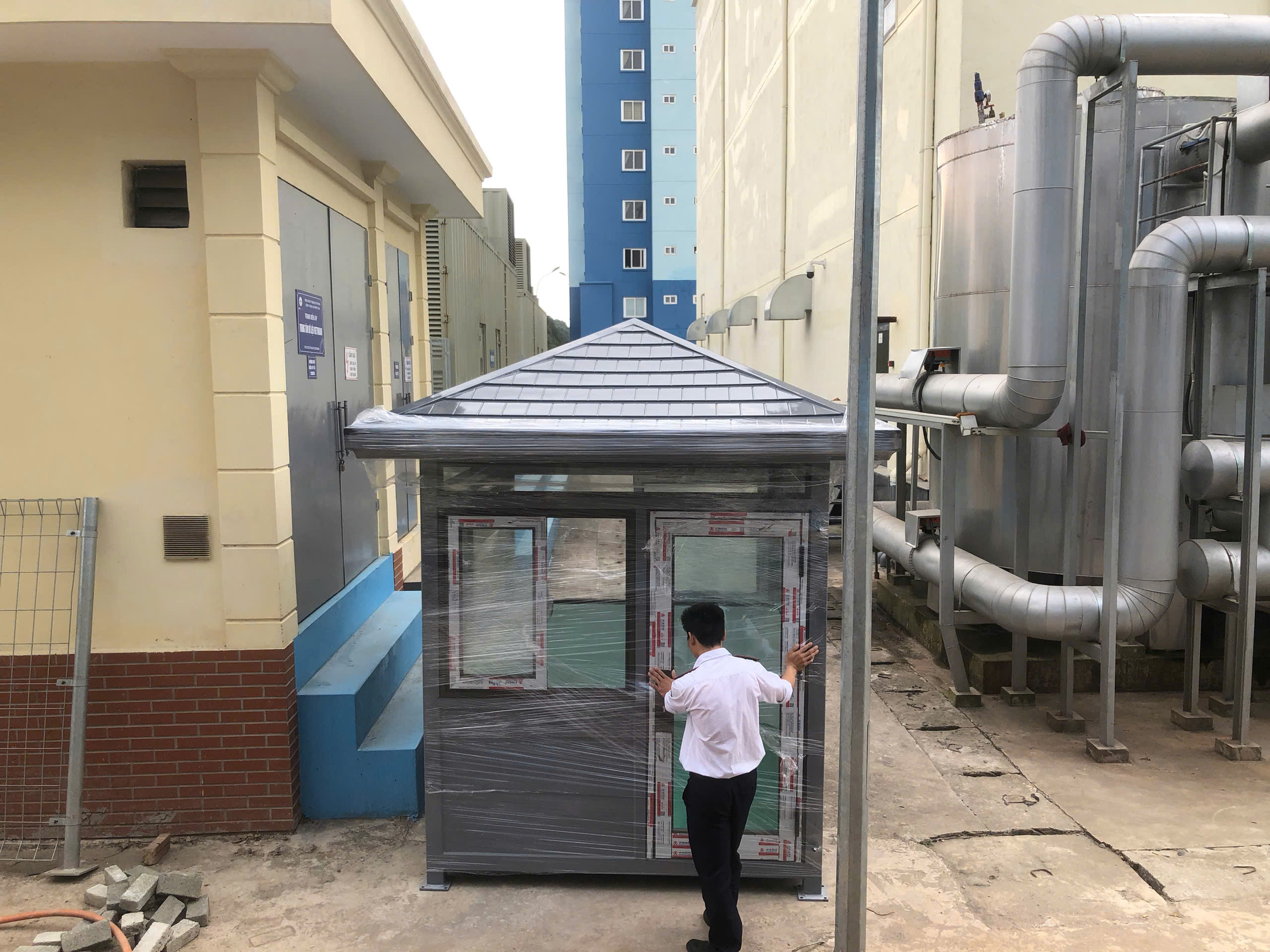 Thi công bốt bảo vệ